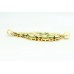 Fashion uncut zircon Polki stone wedding jewelry Pendant earring Gold Plated